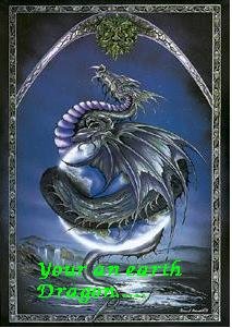 Tis an Earth Dragon be awakening...when a rose survives through winter...